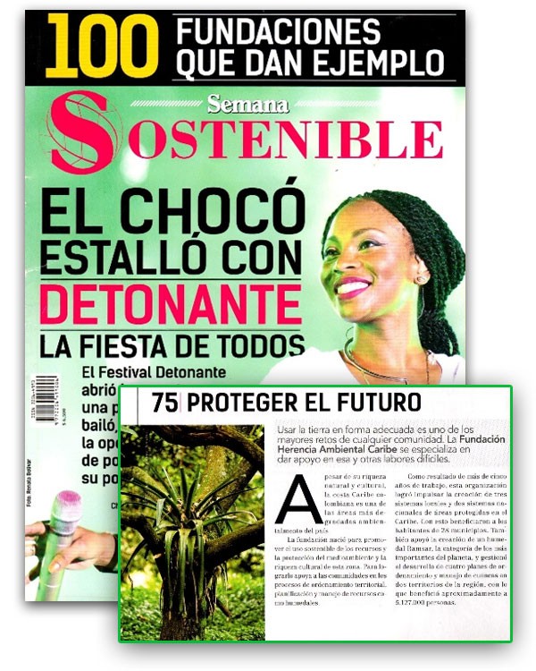 100 fundaciones que dan ejemplo, especial Revista Semana Sostenible